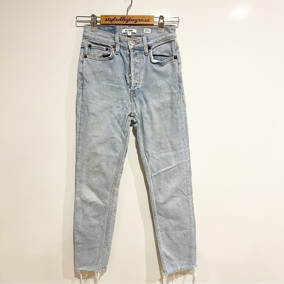 Re/Done 90'S High-Rise Skinny Jeans - Picture 5 of 13